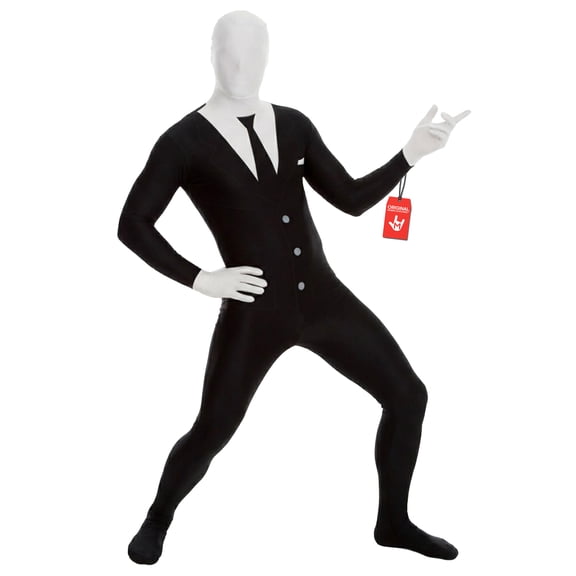 Morphsuits Suit Morphsuit Slenderman Costume Party Festival Halloween Blue L