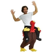 Morphsuits Turkey Piggyback Fancy-Dress Costume for Adults with Stuffable Legs, One Size Fits Most