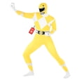 Morphsuits Yellow Power Ranger Costume Adult Men, Power Ranger Costume ...