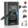 thumbnail image 1 of Morpilot 150PSI Cordless Tire Inflator with Digital Pressure Gauge & LED Light - Portable Air Compressor for Car, Bike, Motor, and Ball, 1 of 9
