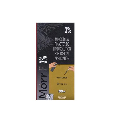 Morr F 3% Hair Fall Solution 60 ML