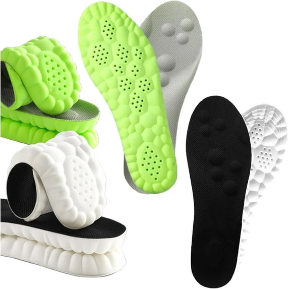 Morrat Insole, Footstr Insoles, Foot Str Inserts, Getfootstr InsoleX, 4D Cloud Technology Insole, Memory Foam Insoles with Arch Support for Youth, Kids
