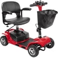 thumbnail image 1 of Morrean 4 Wheels Mobility Scooter for Seniors, Electric Powered Wheelchair Device for Travel, All Terrain Motorized Scooters with 300 lbs, Red, 1 of 14