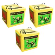 Morrell Double Duty 450 FPS Cube Field Point Archery Bag Target, 3 Pack