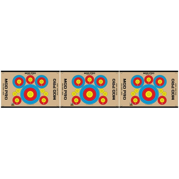 Morrell Jacket MOD Pro Series-NFAA Polypropylene Target, 3 Pack, Tan