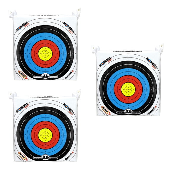 Morrell Lightweight Portable Youth Range Field Point Archery Bag Target (3 Pack)