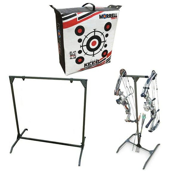 Morrell Outdoor Archery Bag Target w/ Bow Shooting Stand and Storage