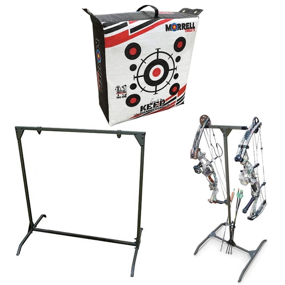 Morrell Outdoor Archery Bag Target w/ Bow Shooting Stand and Storage