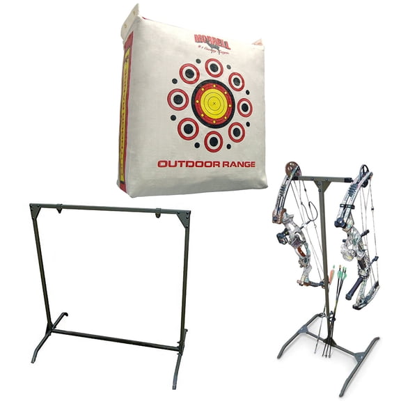 Morrell Outdoor Range Archery Bag Target w/ Bow Shooting Stand and Storage