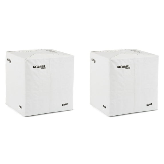 Morrell Targets 24" Indoor Range Field Point Archery Target, 2 Pack, White