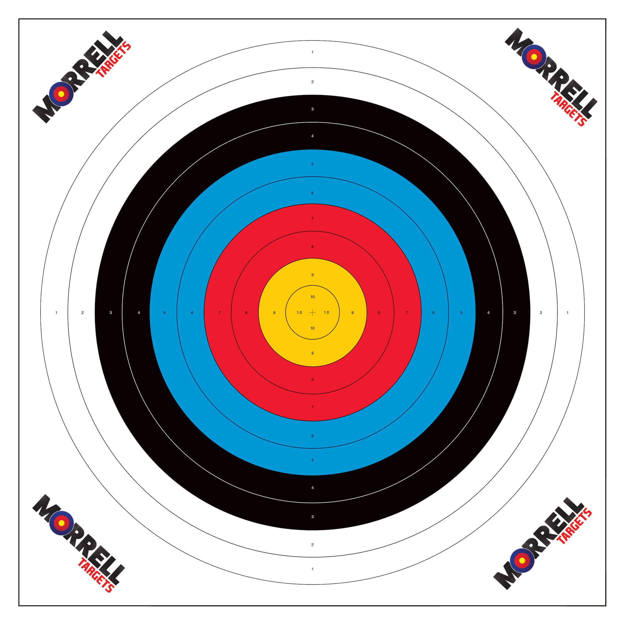 Morrell Targets 80 Cm Paper Archery Target Face (100 Philippines | Ubuy
