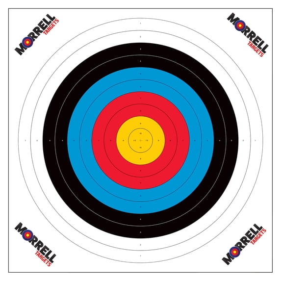 Morrell Targets 80 Cm Paper Archery Target Face (100 Pack)