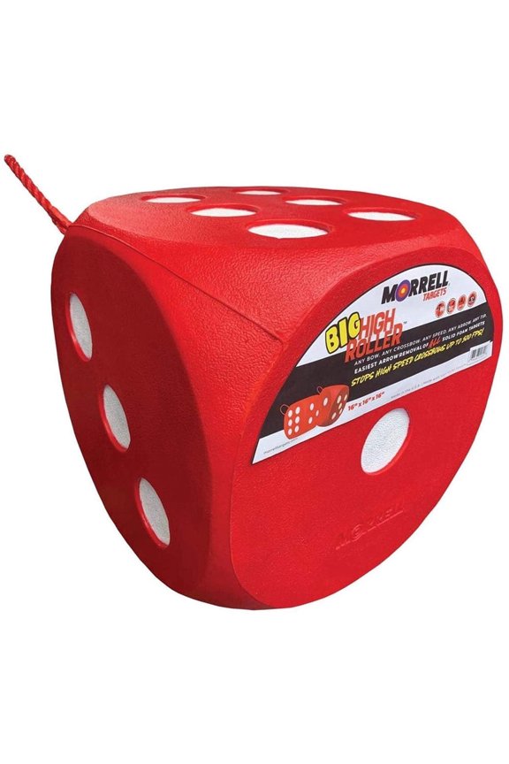 Morrell Big High Roller 17 Pound 6 Sided Any Tip Dice Cube Archery Target