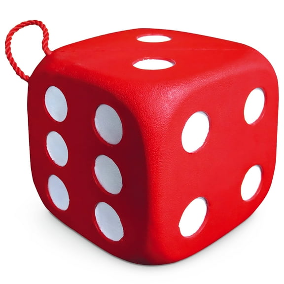 Morrell Targets High Roller Foam 6 Sided Archery Target, 13x13x13", Red