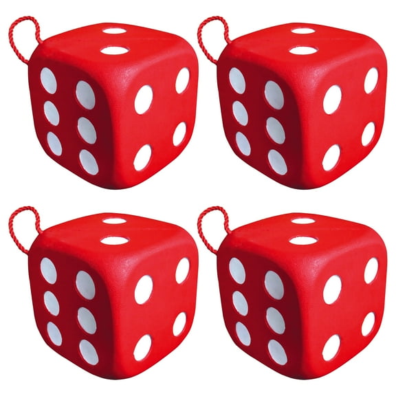 Morrell Targets High Roller Foam 6 Sided Archery Target, 4 Pack, Red