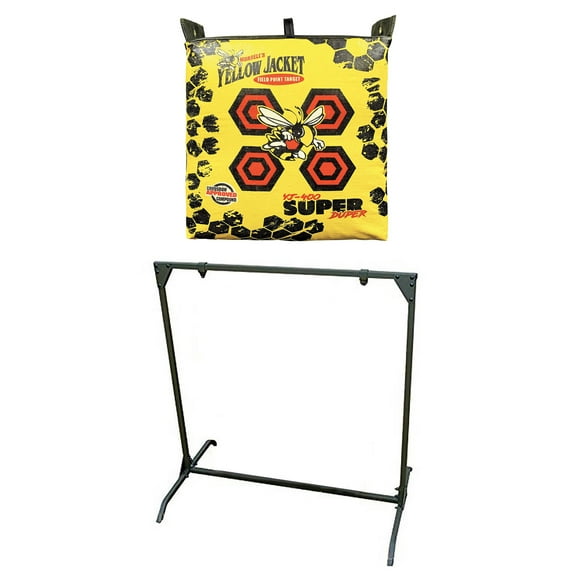 Morrell Yellow Jacket Field Archery Bag Target w/ Bow Shooting Stand