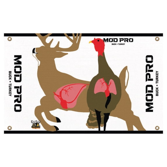 Morrell Yellow Jacket MOD Pro Buck and Turkey Polypropylene Wrap, White/Tan