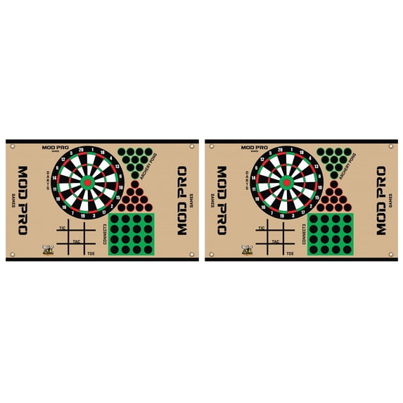 Morrell Yellow Jacket MOD Pro Games Wrap Archery Pong Bullseye, 2 Pack, Tan