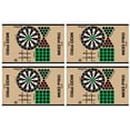 thumbnail image 1 of Morrell Yellow Jacket MOD Pro Games Wrap Archery Pong Bullseye, 4 Pack, Tan, 1 of 7