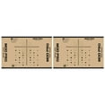thumbnail image 1 of Morrell Yellow Jacket MOD Pro Polypropylene Archery Target, 2 Pack, Tan, 1 of 8