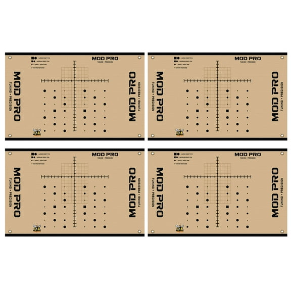 Morrell Yellow Jacket MOD Pro Polypropylene Archery Target, 4 Pack, Tan