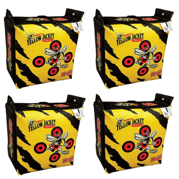 Morrell Yellow Jacket Portable Field Point Archery Bag Target (4 Pack)