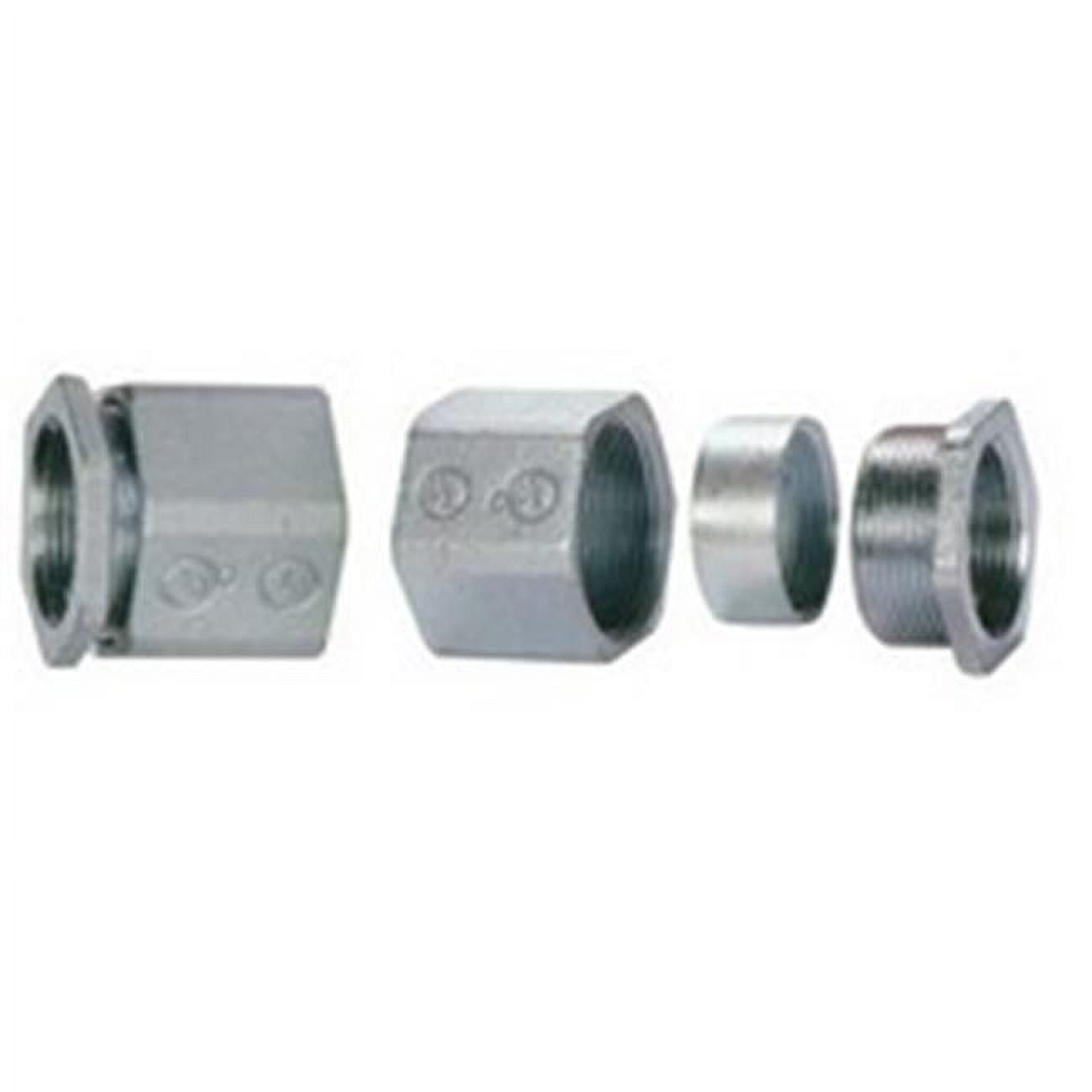 Morris 14448 Malleable Rigid 3 Piece Coupling, 3.5 in.