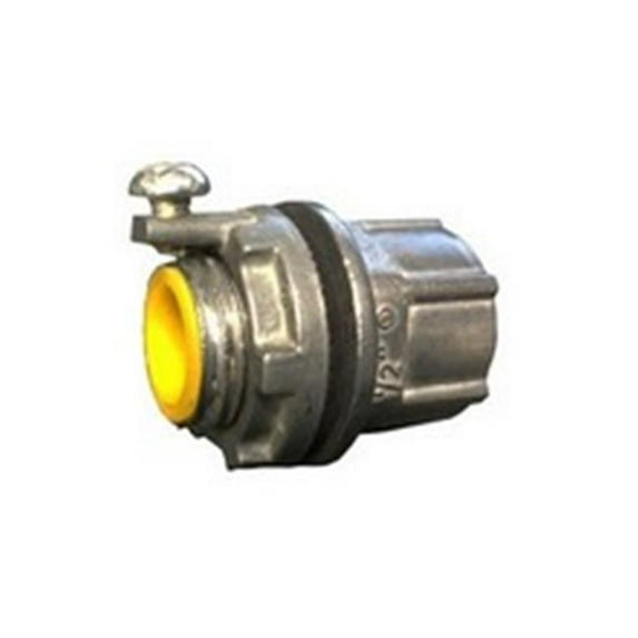 Morris 14812 1 in. Rigid Water Tight Hubs with Bonding Screw - Zinc Die Cast