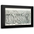 thumbnail image 1 of Morris 24x18 Black Modern Framed Museum Art Print Titled - White Mountains New Hampshire - Morris 1890, 1 of 5