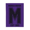 thumbnail image 1 of Morris Brown College Plush Blanket - 107 HBCU, 1 of 7