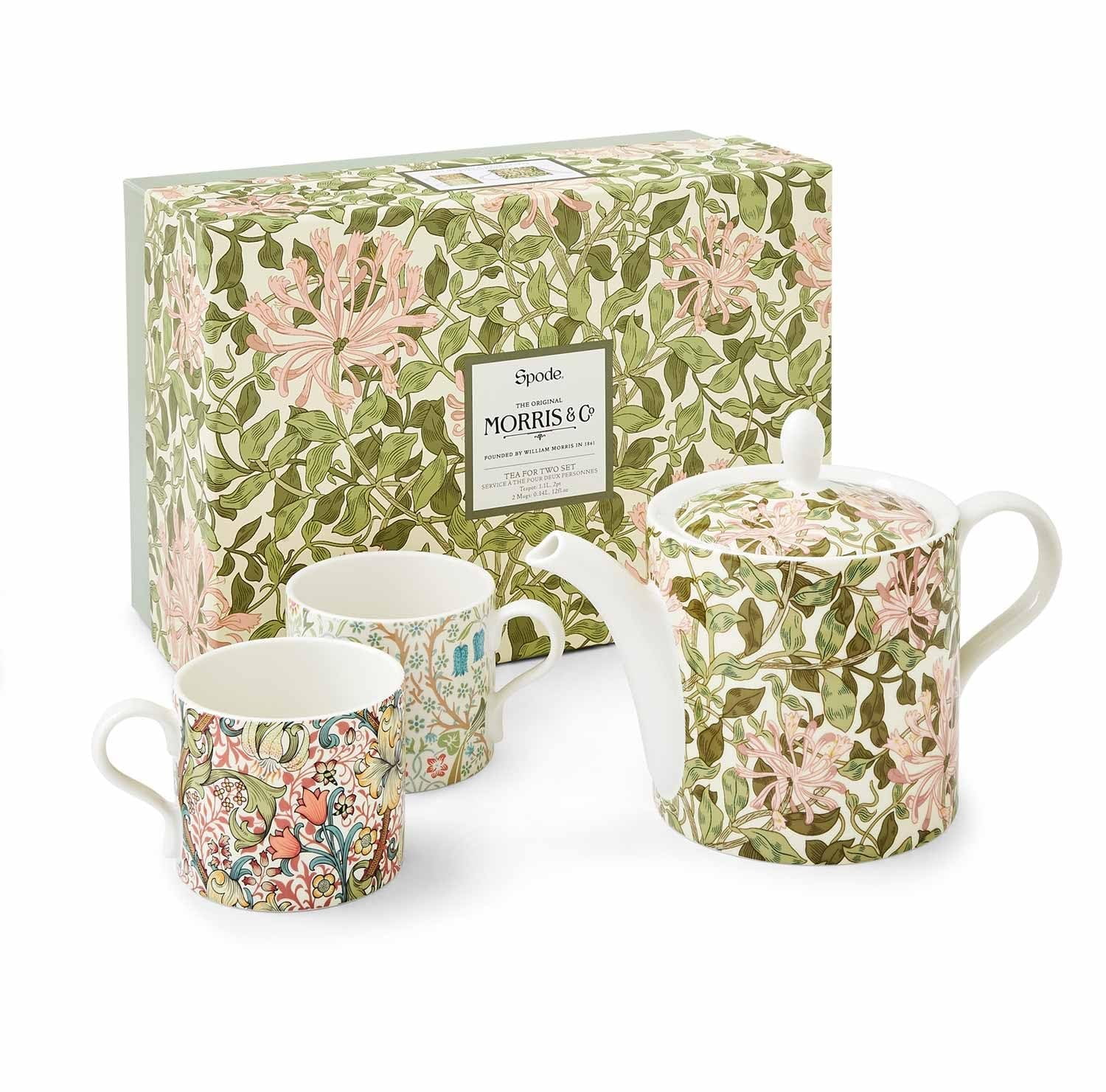 Spode Morris & Co Teapot and Mug