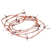 Morris Costumes SS05352 100 ft. Rusted Barbed Wire