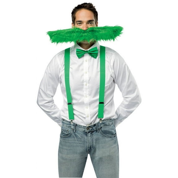 Morris Costumes 20" Super Stache