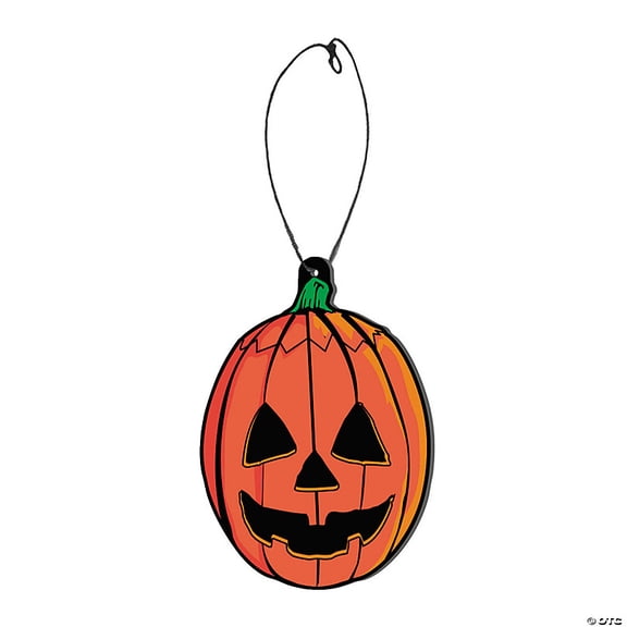 Morris Costumes - 3 1/2" Don Post Pumpkin Mask Vanilla Fear Freshener - One Size