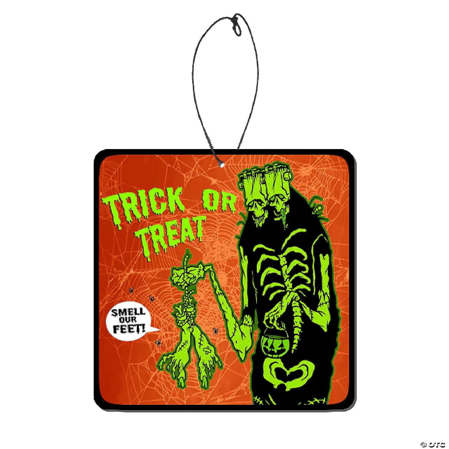 Morris Costumes - 3 1/2 Toxictoons Smell Our Feet New Car Smell Fear Freshener - One Size