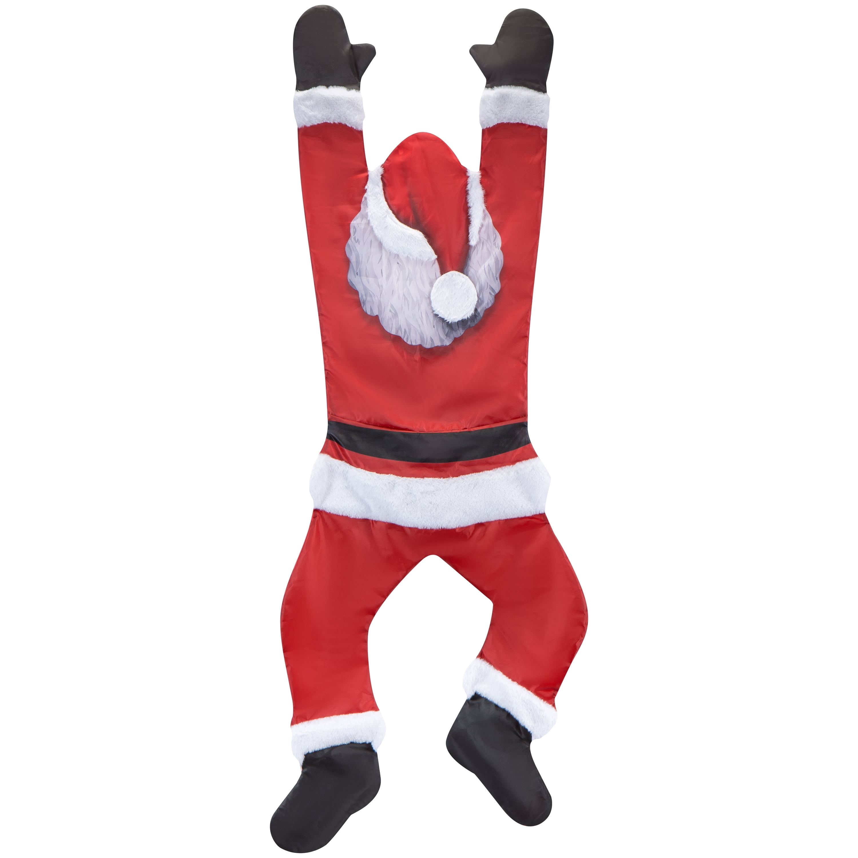 Santa Hanging Decoration, Red and White, 5', by Holiday Time