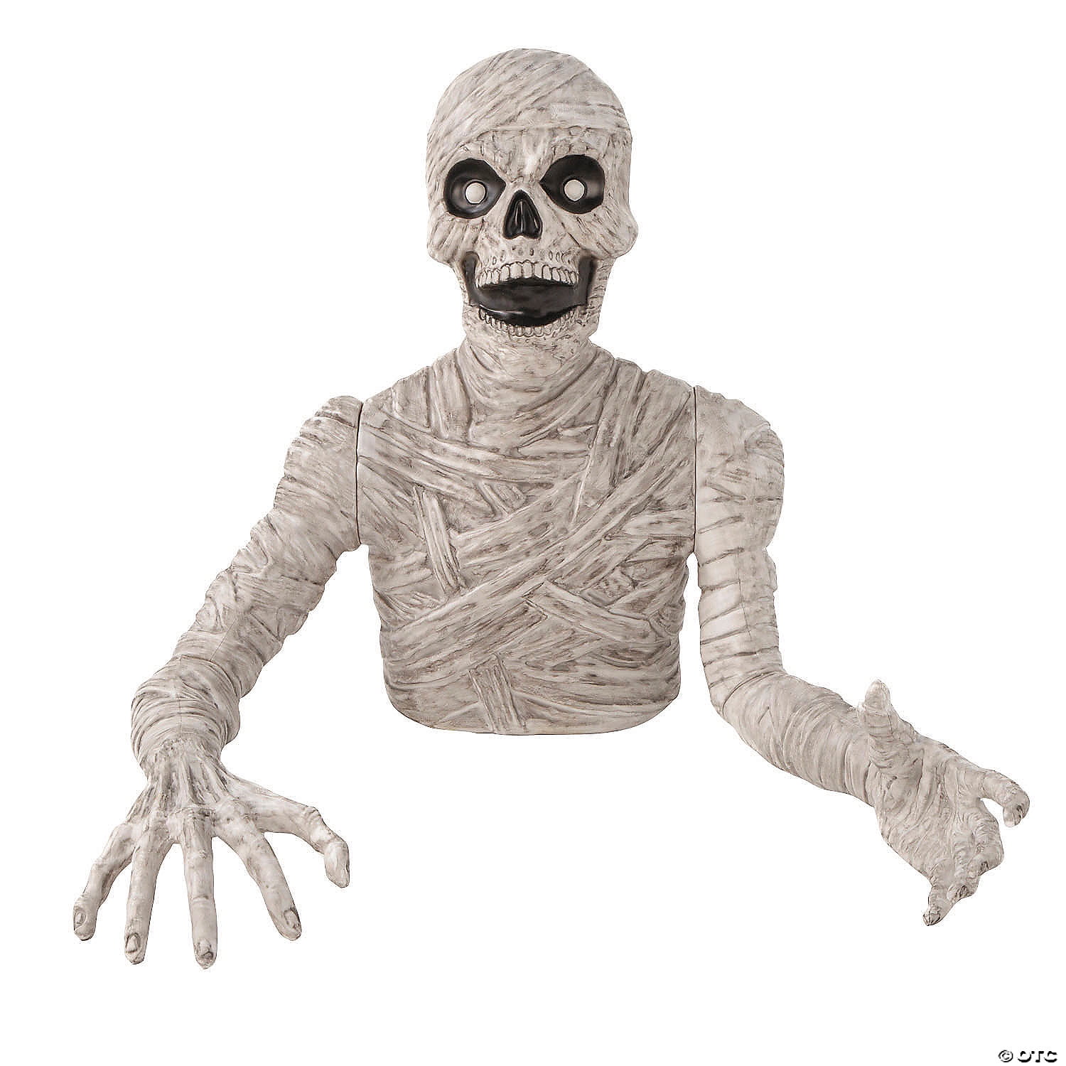 Morris Costumes - 43" x 35" Out of Ground Reaching Mummy Halloween Decoration - One Size