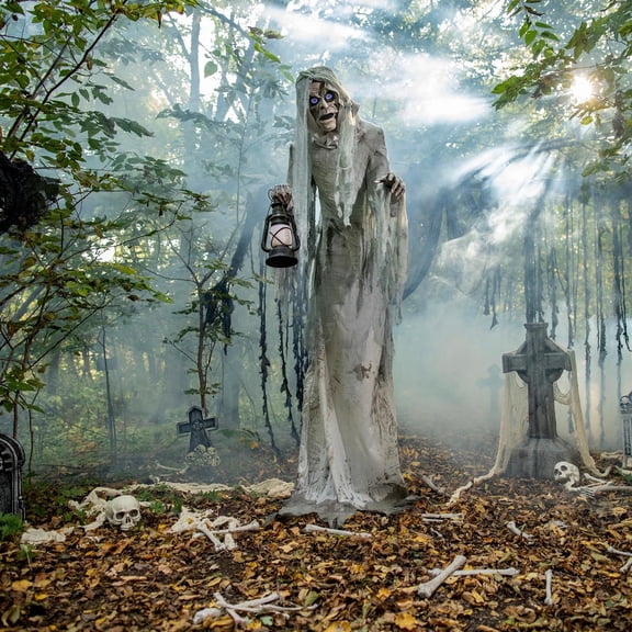 Morris Costumes Animated Wailing Phantom Halloween Decoration - 7 ft