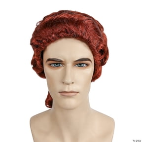 Bargain Colonial Man Wig - White