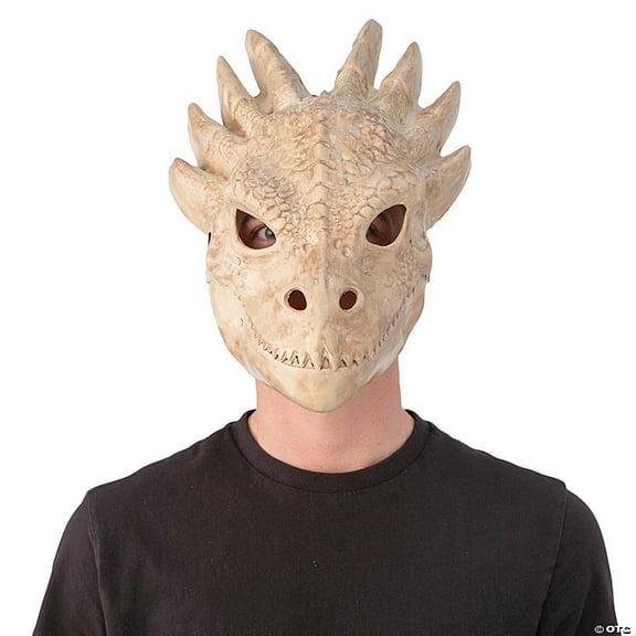 Morris Costumes ATC00257 Blister Skeleton Dragon Full-Face Plastic Mask
