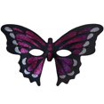 thumbnail image 1 of Morris Costumes Butterfly Masquerade Mask Purp, 1 of 1