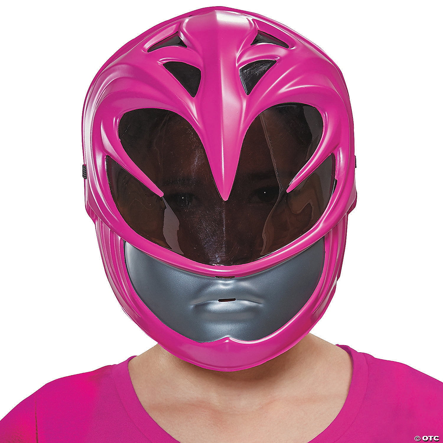 Morris Costumes Child's Pink Ranger Vacuform Mask - Power Rangers Movie ...