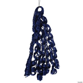 Morris Costumes Curly Braid MT737 Wig
