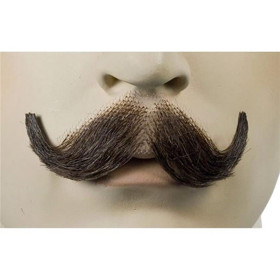Lacey Wigs LW428MBNRD Small English M10 Synthetic Mustache, Medium Brown Red 30