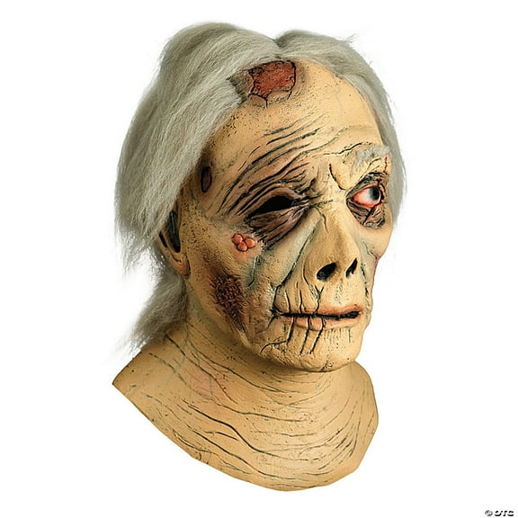 Morris Costumes - Don Post Studios Erik the Phantom Vinyl Mask - One Size