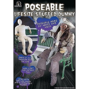 Morris Costumes Dummy Poseable with Hands & Arms