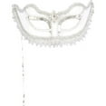 thumbnail image 1 of Morris Costumes FM60130 White Parade Mask, 1 of 1