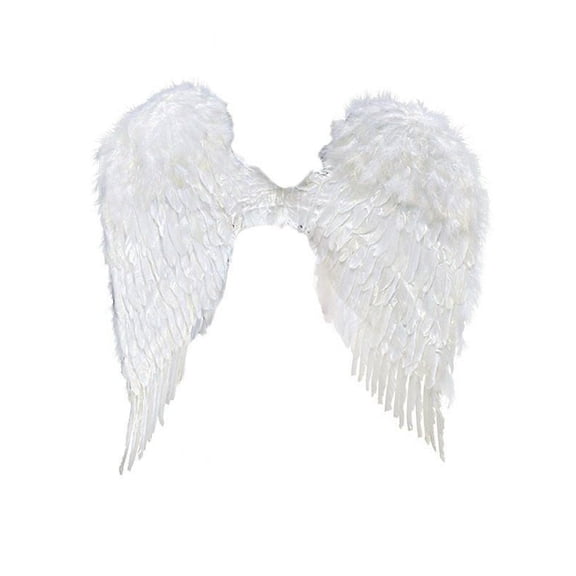 Morris Costumes Feather Angel Wings - Adult
