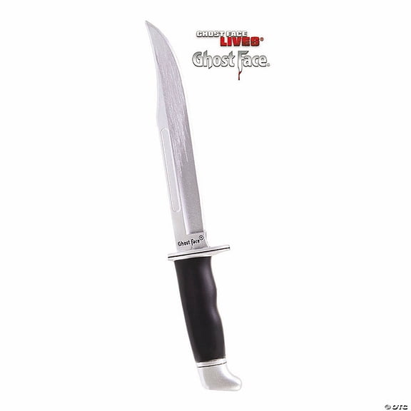 Fun World P.U. Ghost Face Knife  Officially Licensed Scream Movie Costume Accessory, Lightweight Prop Weapon