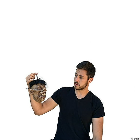 Morris Costumes - Ghoulish Productions Shrunken Head B-2 Halloween Decoration - One Size